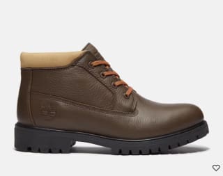 Bottine Chukka imperméable Marron foncé Timberland Premium à 85€