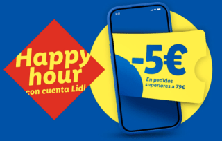 Solo Hoy 5€ descuento en pedidos superiores a 79€ en Lidl