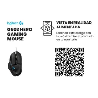 Logitech G502 Hero ratón gaming 25600DPI por 27,99€ en PcComponentes