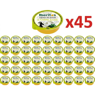 Iberitos Crema de Queso Cabra Fundido Pack 45 x 23 g por 14.99€