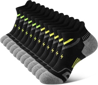 SukModen 6-pack ankle running socks for £7.86 at Amazon