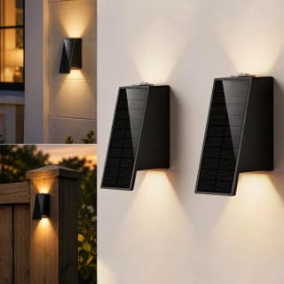 TERVEEX Pack de 2 Luces Solares de Pared para Exterior por $259 en Amazon