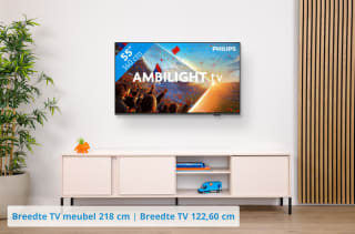 Philips Ambilight 55" PUS8001 (2026) voor €369 bij Coolblue