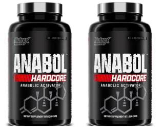 2 x Nutrex resesarch | Anabol Hardcore | Complemento Alimenticio 60 Cáps por 39.98€