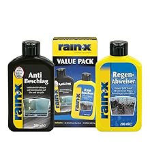 Rain-X Pack de parabrisas con tratamiento anti-lluvia y antivaho 200 ml por 7.72€