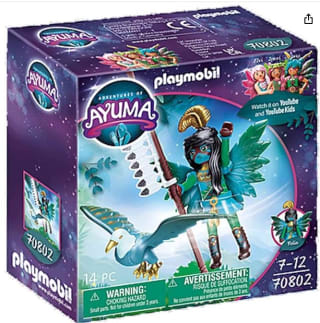 PLAYMOBIL Adventures of Ayuma Knight Fairy con Animal del Alma y Accesorios por 6.99€