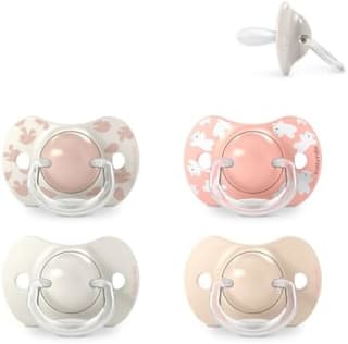 Suavinex Pack de 4 chupetes SX Pro (6-18 meses) por 4,80€ en Amazon