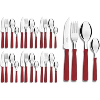 Tramontina Juego de Cubiertos Leme 25 piezas por $224.84 en Amazon