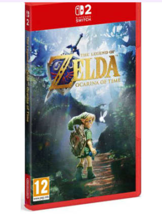 The Legend Of Zelda : Ocarina Of Time Switch 2 à 69,99€
