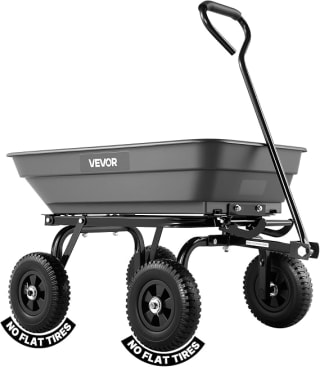 VEVOR Chariot de Jardin Basculant GC-018A à 65,60€ chez Amazon