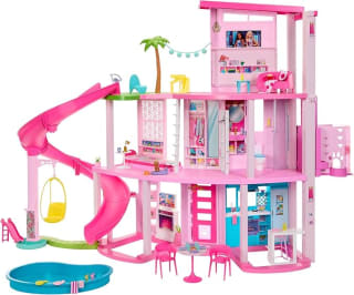 Barbie Casa de los Sueños con Tobogán por $1,899 | Amazon