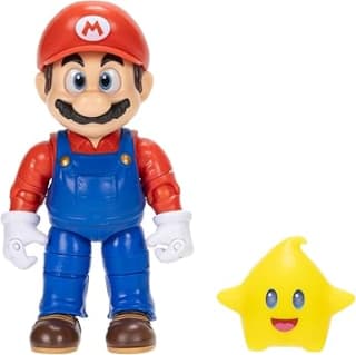 Figurine Mario (12 cm) avec étoile Luma pour 12,99€ chez Amazon