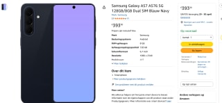 Samsung Galaxy A57 voor €393
