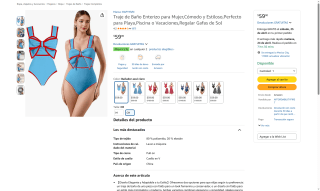 Traje Baño HAPYHVN por $59 | Oferta Amazon