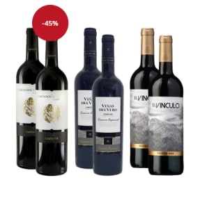 6 Botellas de Colección Diversidad del Viñedo Español por 38.6€