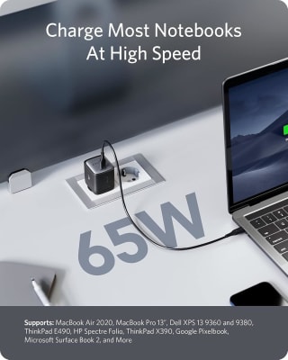 Anker Nano II 65W USB-C oplader voor €22,79 bij Amazon