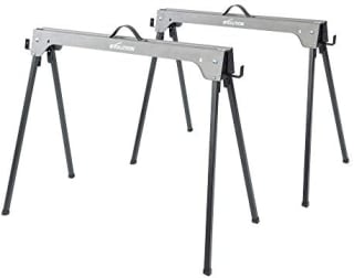 Evolution Power Tools Compact Folding Saw Horse (Twin Pack) for £38 at Amazon