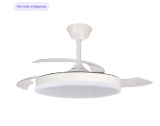 Akunadecor Ventilador Arpon Blanco DC por 47,95€