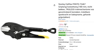 Stanley handgereedschap FMHT0-75467 voor €9,81 bij Amazon