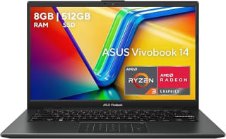 Laptop ASUS Vivobook Go 14 Ryzen 3 8GB 512GB por $4,875 | Amazon (Santander)