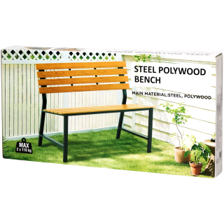 Banco de jardín 115x55 cm a 39,95€ en Action