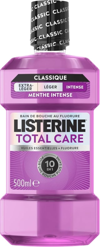 Listerine Bain de Bouche Quotidien Total Care 500 ml pour 2,84€ chez Amazon