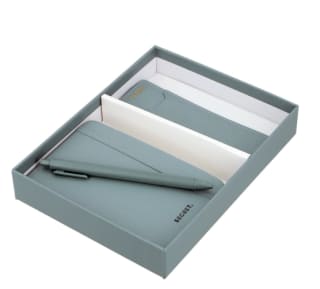 SET LIBRETA + SEPARADOR + LAPIZ SECRET SINTRA SC6 VERDE AGUA $7.990 en Ripley, Chile