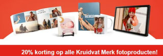 20% korting op alle Kruidvat Merk fotoproducten