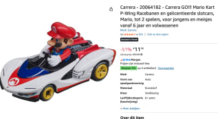 Carrera Go!!! Nintendo Mario Kart voor €11,38