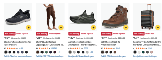 Tot 45% korting op fashiondeals bij Amazon