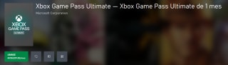 1 Mes de Xbox Game Pass Ultimate por $339 | Xbox Store
