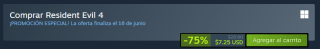 Resident Evil 4 por $140 | Steam