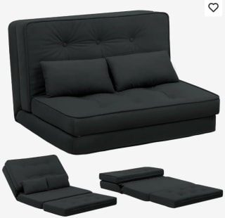 Canapé-lit pliant 3-en-1 Comhoma - avec dossier réglable à 6 niveaux à 71,19€
