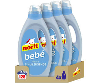 Detergente Líquido Norit Bebé Pack de 4 Unidades por 10,11€ Promoción 3x2