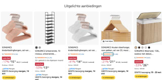 Tot 55% korting op Songmics producten bij Amazon