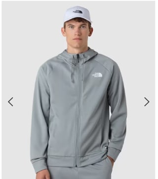 Veste à capuche zippé The North Face Reaxion 2.0 à 42,50€