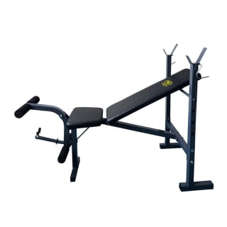 Banco para pesas reclinable con rack Athletic Works WMW-2110 por $800 en Walmart
