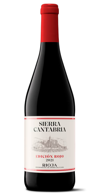 6 Botellas de Sierra Cantabria Edición Rojo 2021 por 35€
