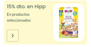 -15% de Descuento en Hipp.