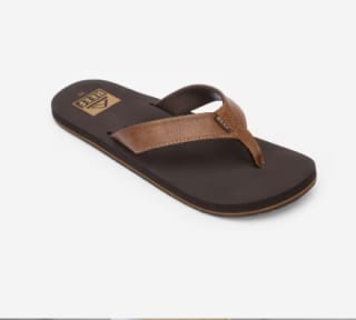 REEF Twinpin Strandslipper Bruin voor €19,99 bij Decathlon