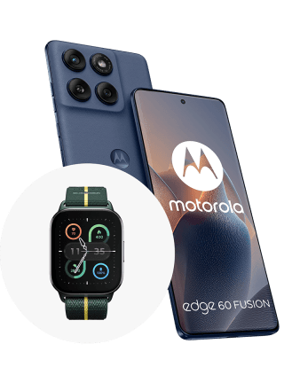 Smartphone Motorola Edge 60 fusion + Moto Watch Fit à 259€