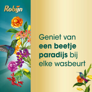 Robijn Klein & Krachtig Wasmiddel Color Paradise Secret 665 ml voor €18,39 bij Plein