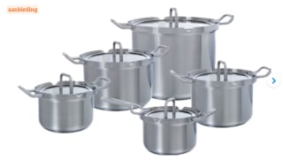BK Q-linair Master Glas 5-delige pannenset-voor €179 bij Coolblue