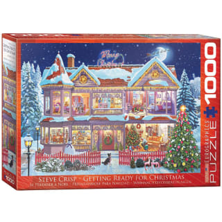 Puzzle de 1000 piezas - Preparandose para la Navidad por 7.99€