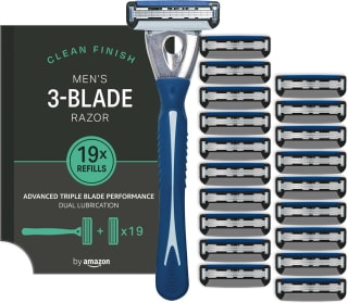 Amazon Men’s 3-Blade Razor with 19 Cartridges – £11.67 Subscribe & Save