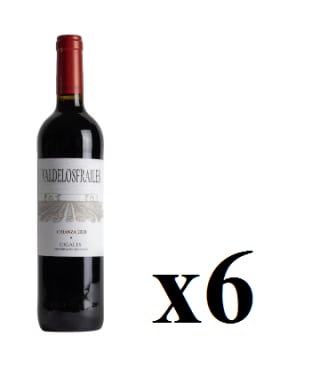 6 Botellas de Valdelosfrailes Crianza 2020 por 35€