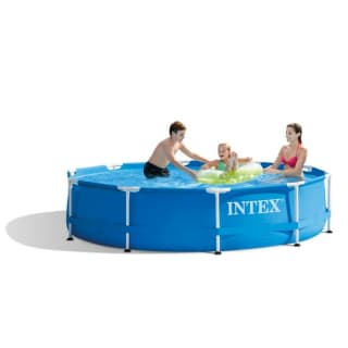 Piscina Estructural Redonda INTEX Metal Frame, 4.485L por $79.990 en Líder Chile