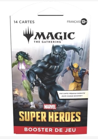 Booster (sleeved) - Magic The Gathering - Marvel Super Heroes à 6,99€