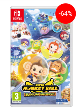 Super Monkey Ball Banana Rumble voor €18 bij Nedgame