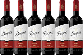 Beronia Crianza Vino Tinto D.O.Ca. Rioja Tempranillo 6 Botellas de 750 ml por 33.65€